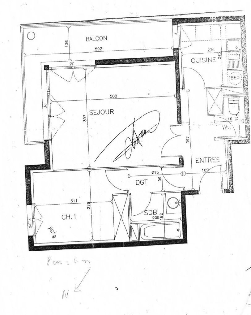Vente Appartement Corbeil-Essonnes 91100 50&nbsp;m²